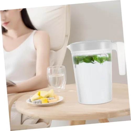 Miniatura 4 de Resistente de alta temperatura de la tapa de la jarra plástica verde 2l para el uso en el hogar jarra de agua sana para las bebidas