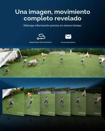 Miniatura 4 de REOLINK Duo 3 PoE 16MP UHD Cámara de Seguridad PoE de Doble Lente con Vista Panorámica de 180°, Seguimiento de Movimiento, Visión Nocturna a