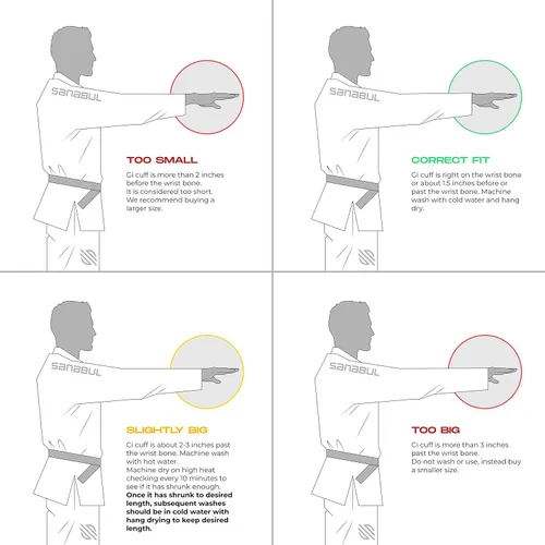 Miniatura 7 de Sanabul Destacados Pro Brasileño Jiu Jitsu Gi Premium BJJ Gi IBJJF Competición