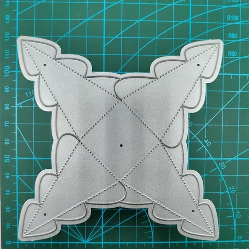Miniatura 5 de Troqueles para álbum de recortes, troqueles de metal de Navidad para hacer tarjetas, plantilla de perforación para manualidades de papel, plantillas