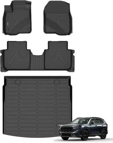 Miniatura 28 de ANBINGO® Alfombrillas de Piso para 2024 2025 CX-90 y CX90 PHEV (Híbrido Enchufable) 6 y 7 Asientos 2da Fila Asiento de Capitán o Asiento Tipo Cubo