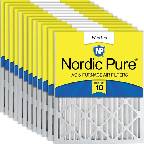 Miniatura 13 de Nordic Pure 18 x 25 x 2 (17 1/2 x 24 1/2 x 1 3/4) de carbono puro plisado reducción de olores Merv 8 filtros para horno, paquete de 3