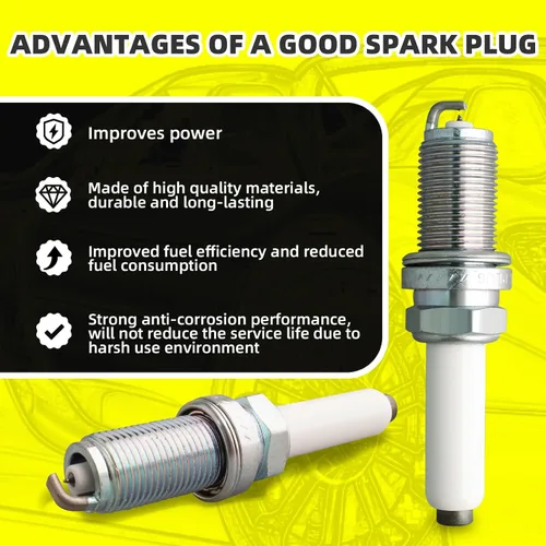 Miniatura 4 de Juego de 4 bobinas de encendido 06J905110G y 4 bujías de iridio compatibles con Volkswagen Audi Beetle Golf Jetta 1.8L 2.0L L4