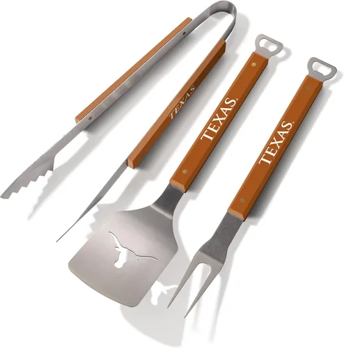 Miniatura 57 de YouTheFan NCAA Spirit Series - Juego de barbacoa de 3 piezas