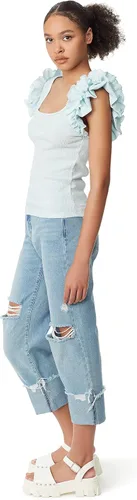 Miniatura 3 de Circus NY Women's Anisa Ruffled Knit Tank Top