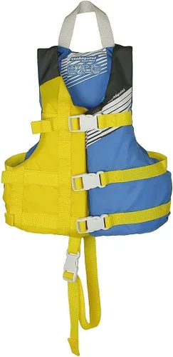 Stohlquist Chaleco salvavidas para niños de 30 a 50 libras - Chaleco salvavidas aprobado por la Guardia Costera - Tipo III PFD para niños y niñas -