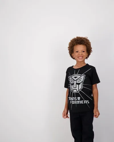 Miniatura 6 de Transformers Bumblebee and Optimus Prime Boys 4 Pack T-Shirts for Little Kids - BlueYellowBlackRed