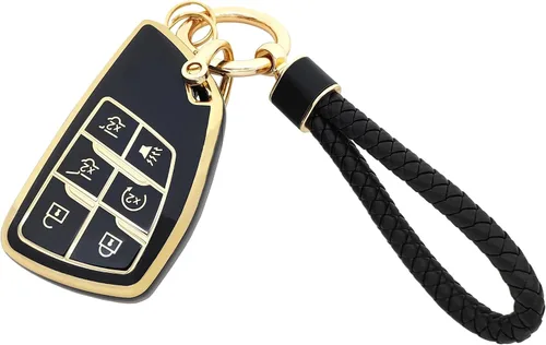 Miniatura 38 de Funda para Llavero de Coche Llavero Funda de Llave de TPU Suave Carcasa de Protección Portallaves Accesorios