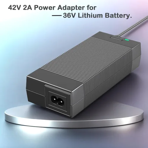 Miniatura 3 de Cargador de scooter eléctrico con certificación UL de 42 V 2 A para batería de litio de 36 V, para Gotrax, Jetson, Razor, Segway, Swagtron, Bird