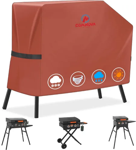Miniatura 10 de Comnova - Cubierta de parrilla para Blackstone de 36 pulgadas - Funda de parrilla plana de 36" de 600D sin capucha, cubiertas de parrilla