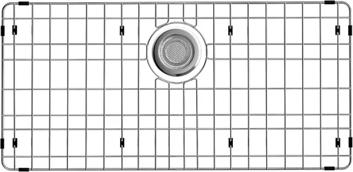 Miniatura 27 de Protector de rejilla para fregadero, rejillas inferiores de 18 pulgadas, protector de fregadero con radio de esquina, protector de fregadero