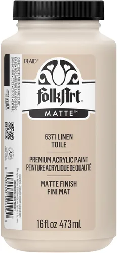 Miniatura 13 de FolkArt - Pintura acrílica mate en colores surtidos, 16 oz, Coffee Bean 16 Fl Oz