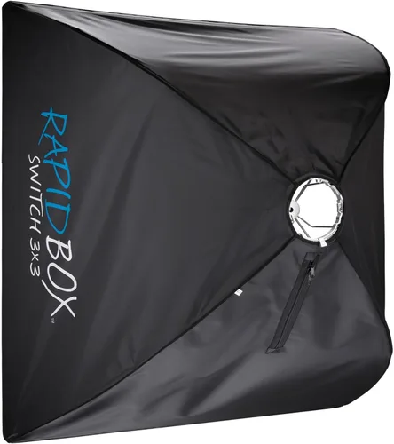 Miniatura 2 de Westcott Interruptor rápido de 3 x 3 – para estudio de fotografía portátil y caja de luz Octabox en el lugar – Compatible con múltiples marcas