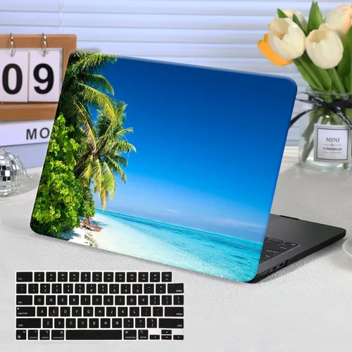Miniatura 29 de Funut Compatible con Funda para MacBook Air de 13 Pulgadas, Funda Protectora de Plástico Duro Air 13.3 Sin Rayones Funda Rugosa