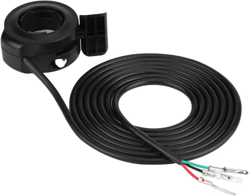 Control de velocidad del acelerador de pulgar, 0.866 in, 7/8 pulgadas, conjunto universal de control de velocidad del acelerador de pulgar, 24 V, 36