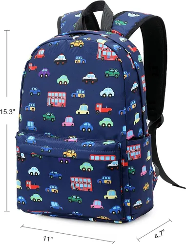 Miniatura 37 de CAMTOP - Conjunto de mochila y lonchera con estampados divertidos para niños de preescolar y primaria), Y0058-2
