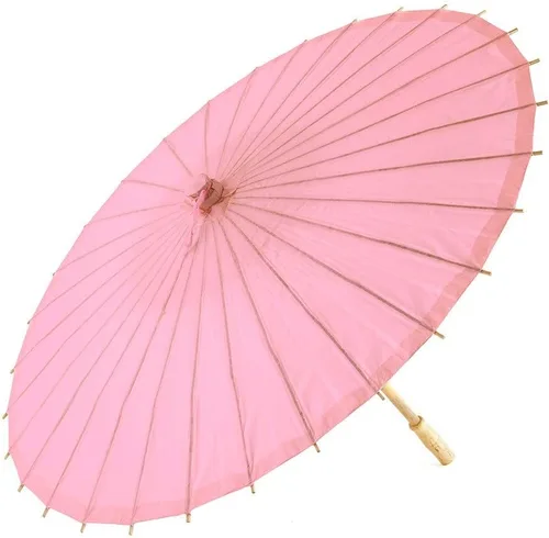 Miniatura 12 de Weddingstar Parasol de papel con deshuesado de bambú, Azul Aqua