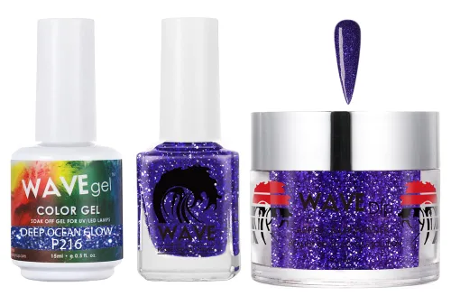 Miniatura 14 de WAVEGEL - Juego de gel de remojo, laca de uñas y polvo acrílico a juego - Colección Simplicity - #P109 Blizzard