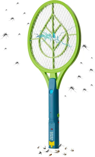 Miniatura 4 de SWAT IT! Bug Zapper - Raqueta recargable para matar insectos, 4000 voltios, cable de carga USB, paquete de 2 (mediano)