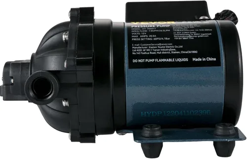 Miniatura 9 de VEVOR Bomba de Lavado, 12 V CC, 7 GPM 60 PSI, máx. 10 pies de elevación, bomba de agua autocebante, con válvula EPDM, colador universal de agua