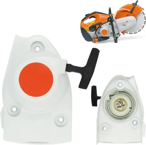 Miniatura 5 de Conjunto de arranque de retroceso 4238 190 0300 para sierra de hormigón Stihl TS410 TS420 TS480i TS500i Pull Start, sustituye a 4238 190 0404
