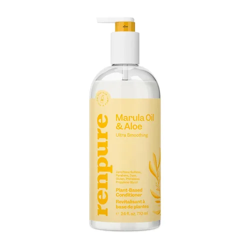 Miniatura 13 de RENPURE Vinagre de sidra de manzana y acondicionador de aloe, a base de plantas, aclara, elimina los residuos y nutre para un cabello brillante