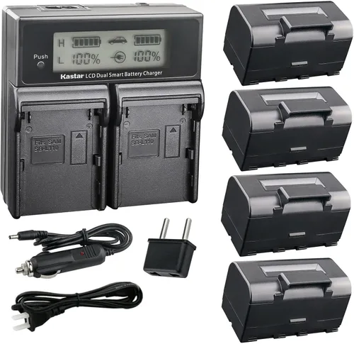 Miniatura 7 de Kastar Cargador rápido dual LCD para Topcon BT-65Q, Topcon BC-30 BC-30D BT-30, Topcon Total Stations FC-200 FC-2200 FC-2500 GPT-7000i GTS-750