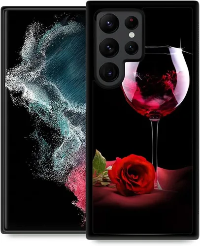 Miniatura 41 de ZHEGAILIAN Funda compatible con Samsung Galaxy S22 Ultra, antideslizante, de poliuretano termoplástico suave, a prueba de golpes, compatible