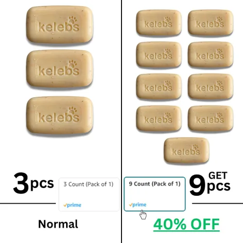 Miniatura 5 de Kelebs Champú para perros malolientes Barra de champú desodorizante natural para perros con aceites esenciales cítricos Ecológico Cero