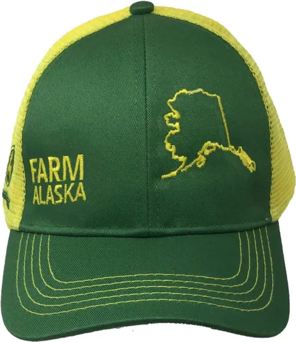 Miniatura 128 de John Deere Gorra de béisbol con logotipo y malla trasera con contraste, para hombre