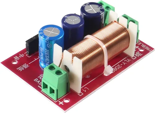 Miniatura 6 de 2 unids 400W altavoz ajustable crossover 2 vías agudos/graves 2 unidades divisor de frecuencia de audio distribuidor filtros versión actualizada