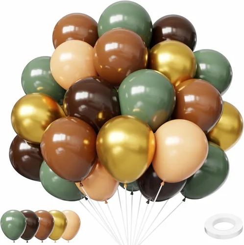 Miniatura 12 de Globos negros y metálicos plateados, 50 piezas de globos negros y plateados de 12 pulgadas, globos para fiestas para cumpleaños, graduación, Año
