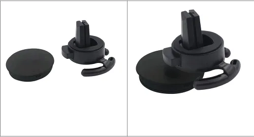 Miniatura 6 de Soporte de montaje de ventilación para automóvil, compatible con Popsocket, soporte de automóvil hecho para agarres de enchufe pop, soporte plegable