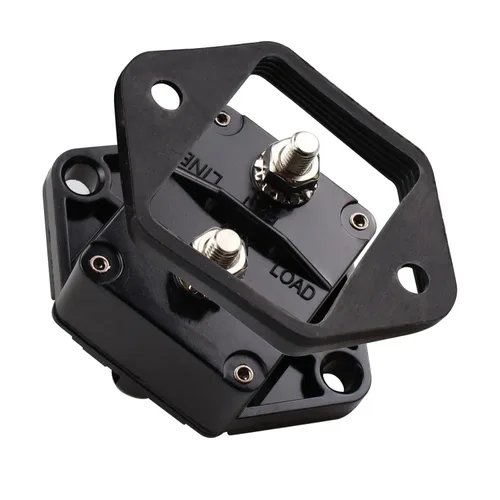 Miniatura 4 de Disyuntor de montaje en panel de 12 V-48 V CC 30A, disyuntor Hi-Amp 30A con reinicio manual y junta para auto, camión, RV, automóvil, marino