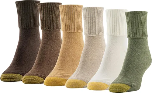 Miniatura 41 de GOLDTOE Calcetines clásicos para mujer, multipares