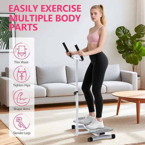 Miniatura 2 de Máquina de torsión de cintura y máquina de abdominales – 300 libras sin ruido para ejercicio de núcleo, gimnasio en casa con bandas de resistencia