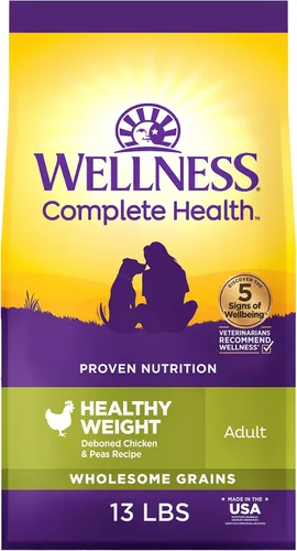Miniatura 27 de Wellness Complete Health - Alimento seco para perros con granos, ingredientes naturales, fabricado en Estados Unidos con carne real, todas