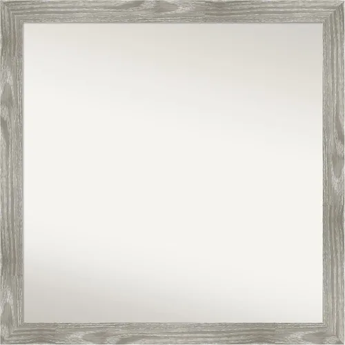 Miniatura 513 de Amanti Art Espejo personalizado, espejo de baño gris plomo a rayas, espejo de pared o espejo de tocador de baño sobre el fregadero