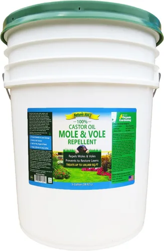Miniatura 10 de Repelente de mole, 100 % aceite de castor, 32 onzas, concentrado