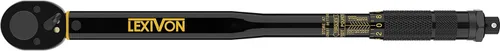 Miniatura 7 de LEXIVON - Llave dinamométrica de clic de 1/2 pulgada, 10~150 pies-libra/13.6~203.5 Nm (LX-183)