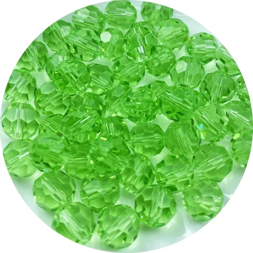 Miniatura 20 de Cuentas de cristal de vidrio 400 piezas 4mm cuentas facetadas redondas de vidrio espaciadoras para hacer joyas, pulseras, aretes, collares, Rosa