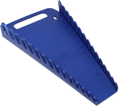 Miniatura 5 de Kit de bandeja organizadora de llaves de agarre de 15 herramientas, 2 soportes portátiles de plástico para bandejas de agarre