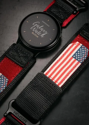 Miniatura 7 de Correa de reloj de liberación rápida para Samsung Galaxy Watch 7/6/5/5 Pro/4/3/Gear S3/S2/Active 2, correa de nailon para Amazfit GTS 4/4