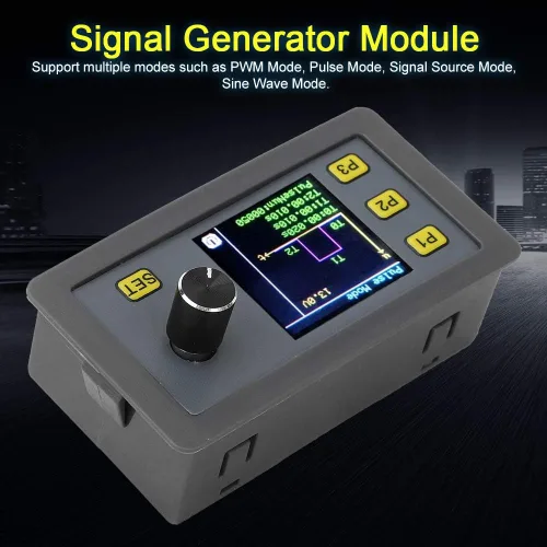 Miniatura 4 de Generador de pulsos PWM Módulo ajustable 4-20mA 2-10V Generador de señal con pantalla LCD para calibración de prueba de función