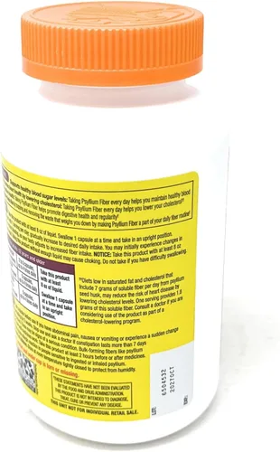 Miniatura 6 de Cápsulas de fibra Kirkland Terapia para la regularidad/Suplemento de fibra, 360 cápsulas - Compare con el ingrediente activo en las cápsulas