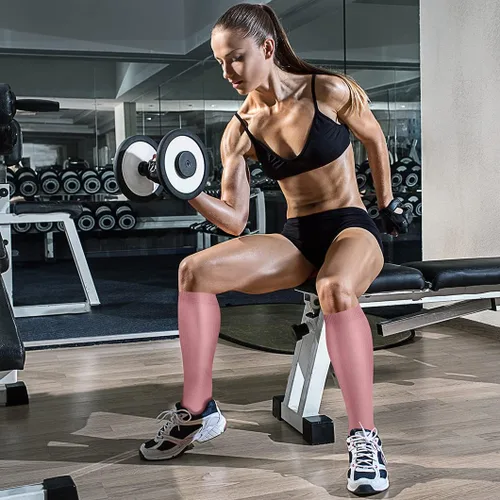 Miniatura 45 de CHARMKING - Calcetines de compresión para mujeres y hombres (3 pares), 15-20 mm Hg, el mejor apoyo para atletismo, running o ciclismo, mejora