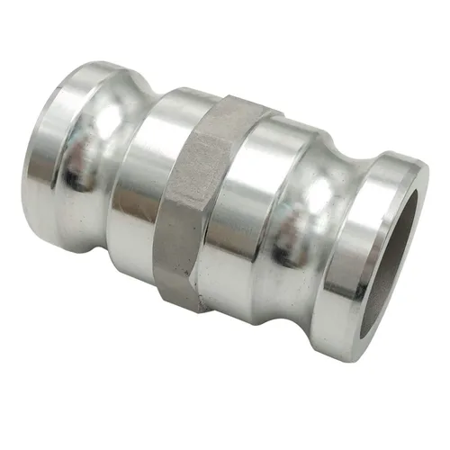 Miniatura 4 de Tipo de aluminio AA Cam y ranura adaptador de carrete, 2" Camlock macho x 2" Camlock macho