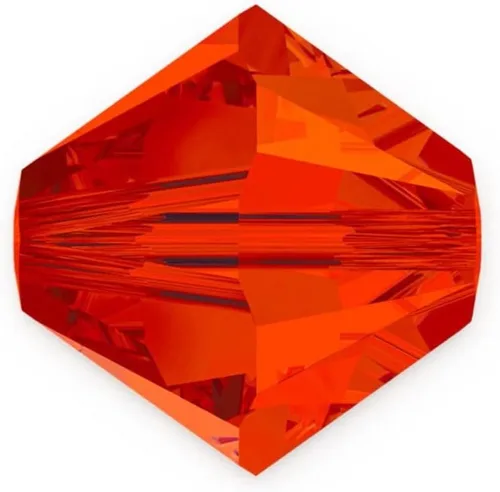 Miniatura 85 de 100 piezas auténticas Preciosa de 3 mm (0,12 pulgadas) cuentas sueltas de cristal bicono facetado pequeño amatista púrpura compatibles con cristales