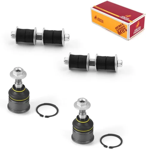 Miniatura 72 de Metrix Premium Chassis Parts - Juego de 4 piezas de articulación de rótula superior y barra estabilizadora delantera para Ford Ranger RWD 1998-2011