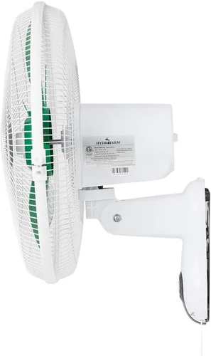 Miniatura 3 de Active Air ACF16 Ventilador de cultivo hidropónico oscilante de 90 grados de 16 pulgadas y 3 velocidades para montaje en pared
